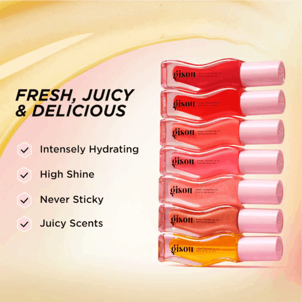 Gisou Honey Infused Hydrating Lip Oil - Image 8