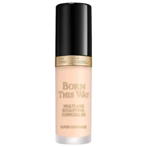Too Faced  Born This Way Super Coverage Multi-Use Concealer with Hyaluronic Acid, Full Size 13.5ml