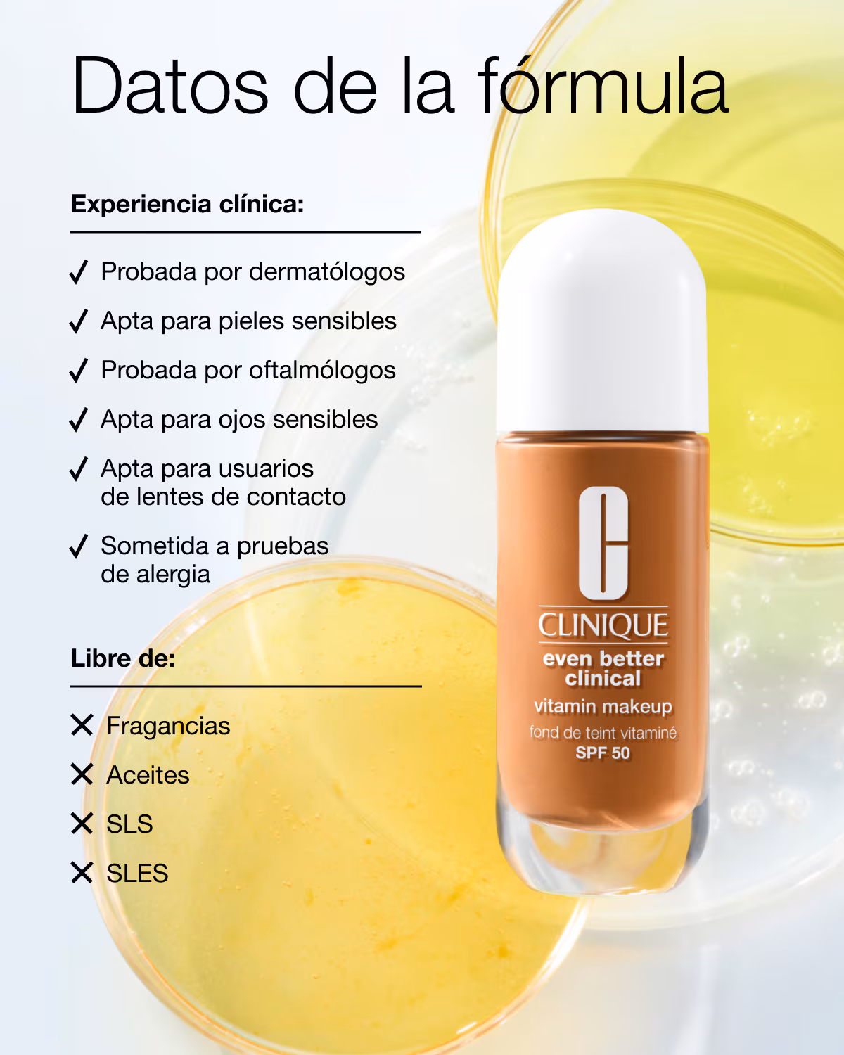CLINIQUE Base de Maquillaje Even Better Clinical Vitamin Makeup SPF 50 - Image 5