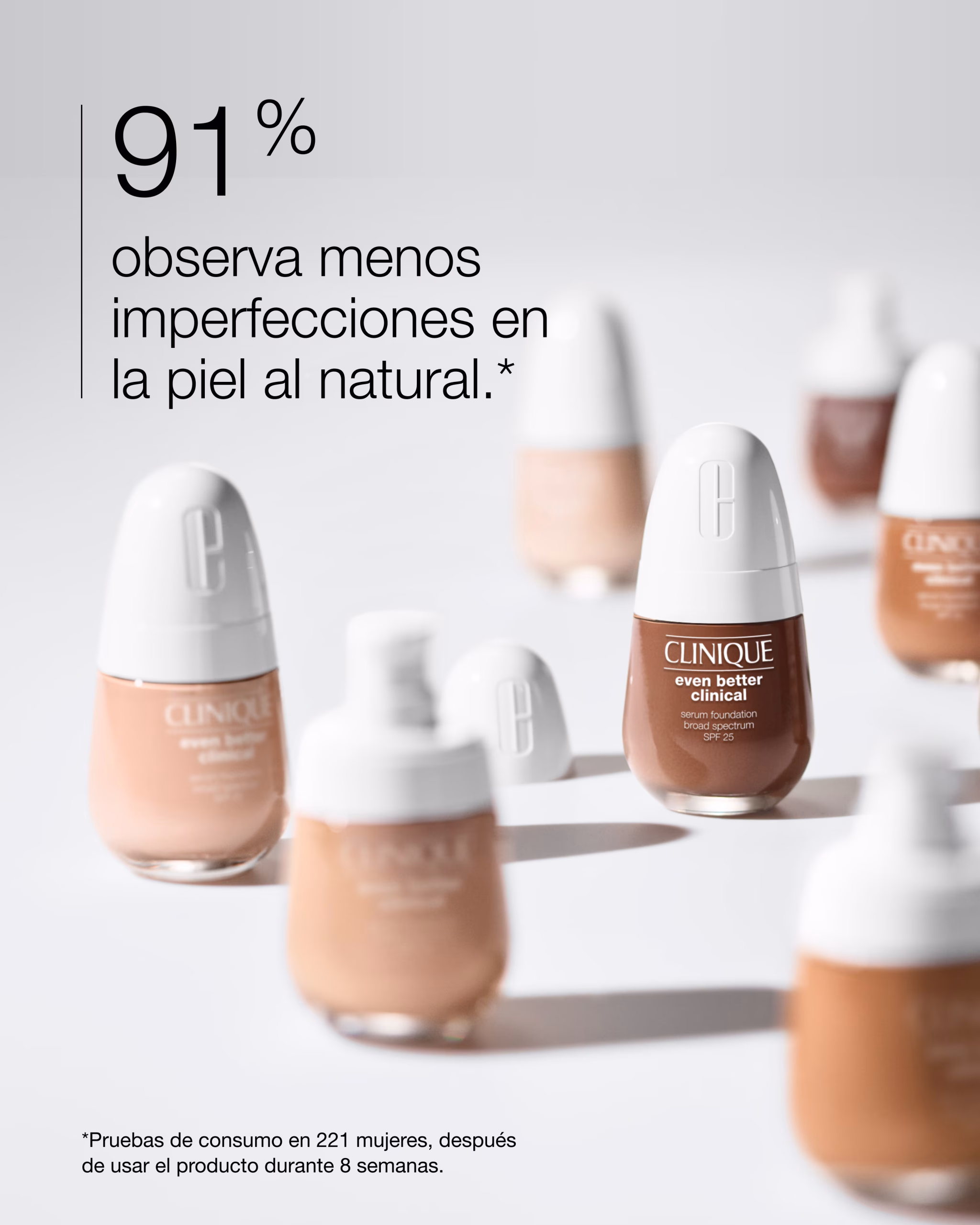 CLINIQUE Base de Maquillaje con Suero con SPF 20 Even Better Clinical - Image 3