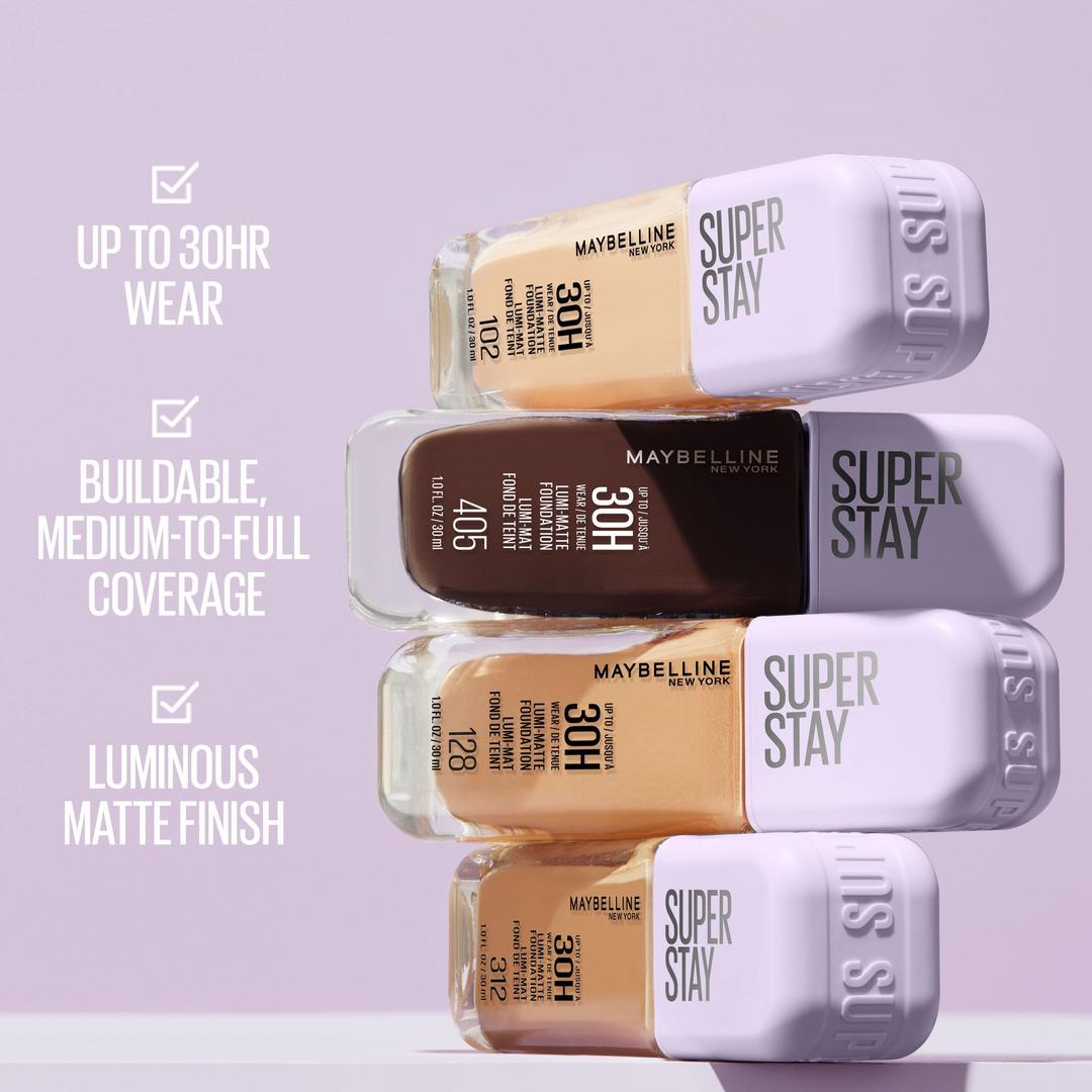Super Stay Up to 30HR Wear Lumi-Matte Longwear Foundation - Image 2
